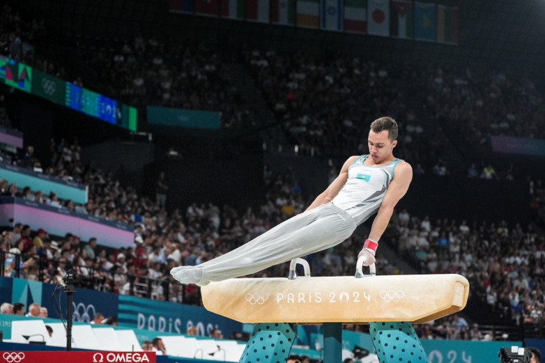 Казахстанский гимнаст провалился на Олимпиаде в Париже