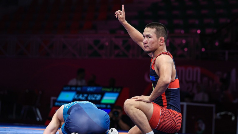 Казахстан завоевал 8 медалей на чемпионате Азии по вольной борьбе