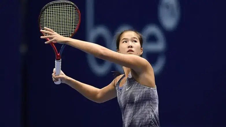 Разгромом завершился матч казахстанской теннисистки на турнире в Праге