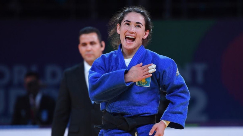 Лидер женской сборной Казахстана по дзюдо успешно стартовала на Олимпиаде-2024