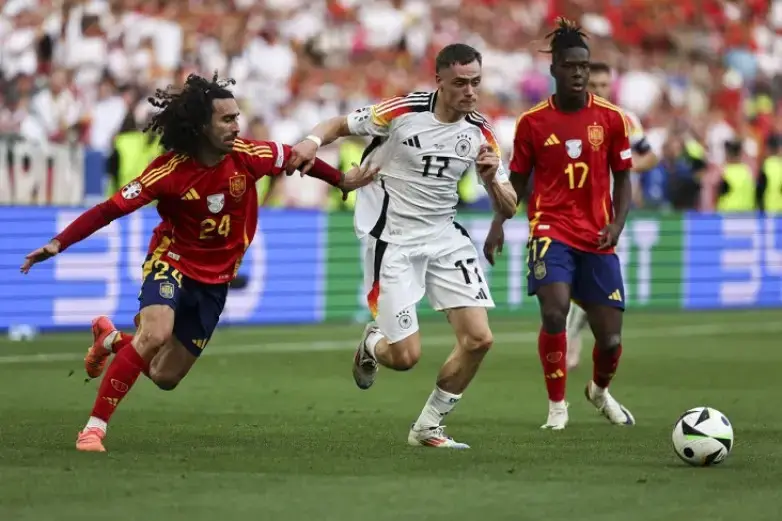 Германия - Испания. Еуро-2024 ширек финалындағы матчқа бейнешолу