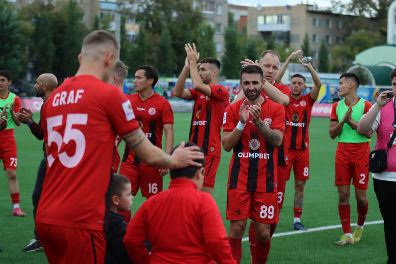 Два гола в концовке принесли «Кызылжару» победу над «Жетысу»