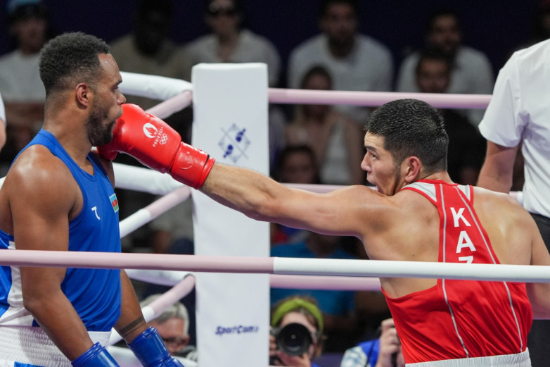 Видео первого боя Казахстана за медаль Олимпиады-2024 в боксе
