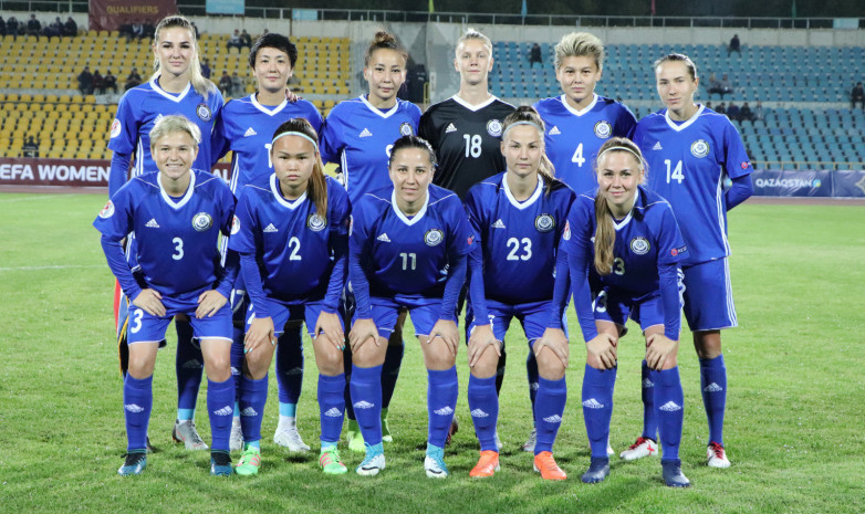 Состав женской сборной Казахстана на матч с Австрией