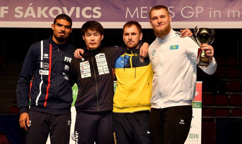 Казахстанец Шарлаимов завоевал «бронзу» на «Гран-при» по фехтованию в Будапеште