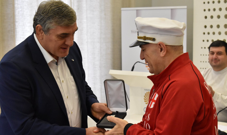 Корреспондент PROSPORTS.KZ награжден Олимпийской медалью Грузии 