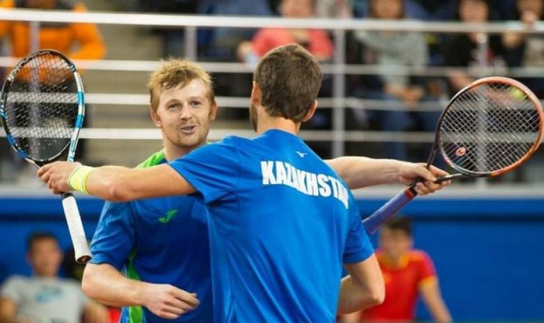 Голубев и Недовесов вывели Казахстан вперед в матче Кубка Дэвиса против Нидерландов
