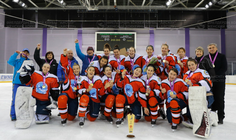 ВИДЕО. Чемпионки Казахстана по хоккею не прекращают тренироваться на карантине