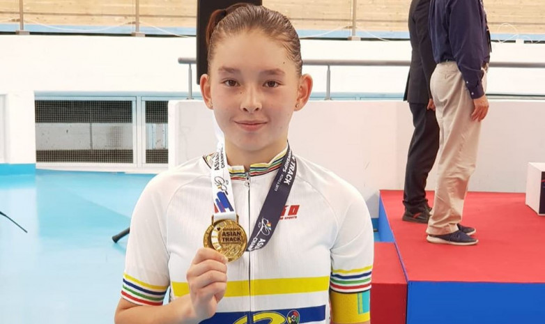 Казахстанская юниорка завоевала «золото» чемпионата Азии по велоспорту на треке