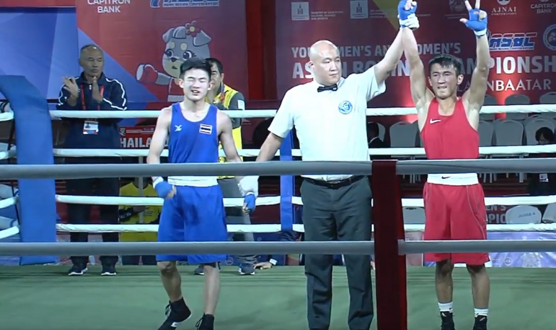 Казахстанец Махмуд Сабырхан стал чемпионом Азии по боксу среди молодежи