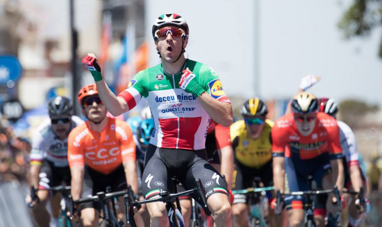 Вивиани выиграл 1-й этап «Тур Даун Андер», Баллерини – 12-й