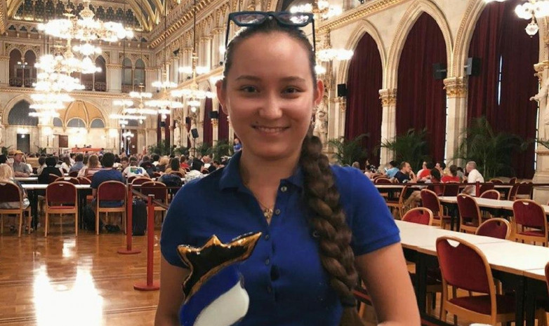 Жансая Абдумалик заняла 1-е место на турнире Vienna Chess Open