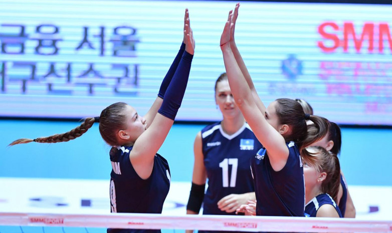 Сборная Казахстана заняла 5-е место на женском ЧА по волейболу