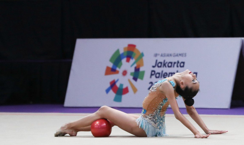 Тлекенова и Абитова выступили на ЭКМ по художественной гимнастике