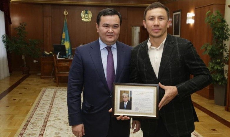 Головкин встретился с акимом Карагандинской области