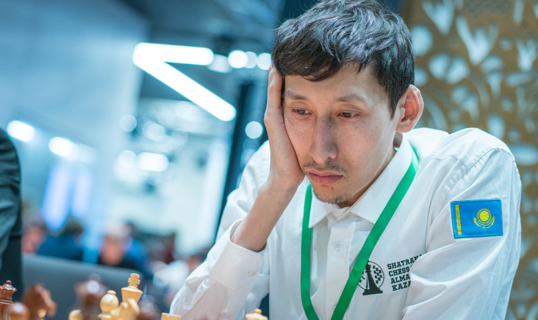 Исмагамбетов идет 35-м после 10-и туров ЧМ по шахматному рапиду в Москве