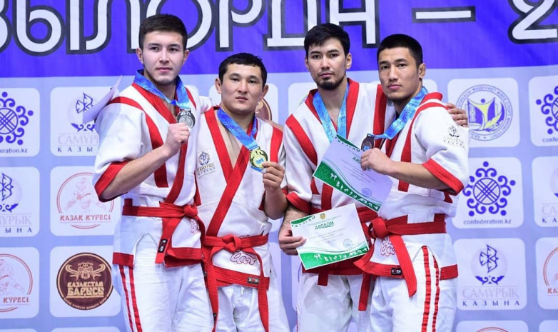 Результаты первого дня чемпионата Казахстана по қазақ күресі