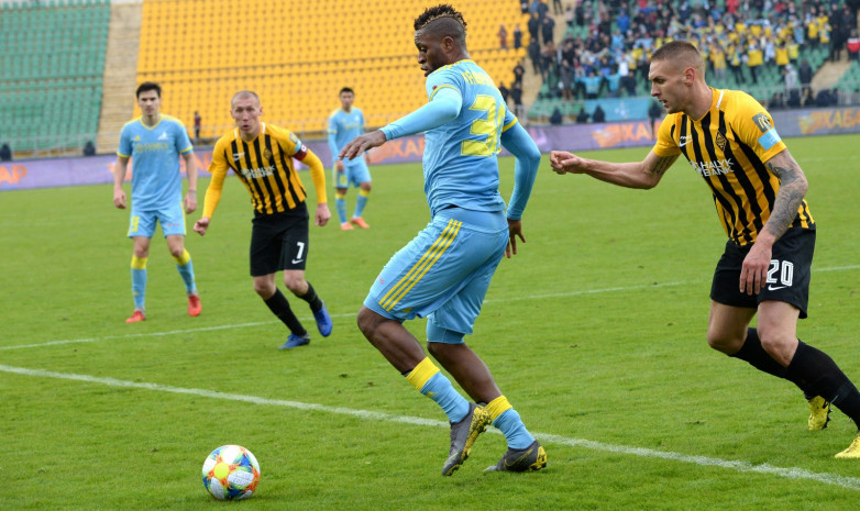 Кабананга стал лучшим игроком матча за Суперкубок Казахстана по версии Instat