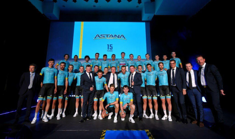 Велокоманда «Астана» представила состав 2020 года