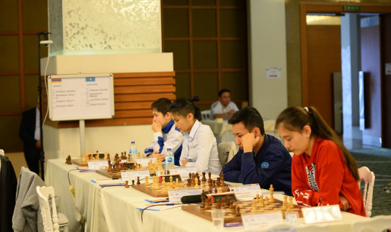 Сборная Казахстана заняла 4-е место на юношеской шахматной Олимпиаде