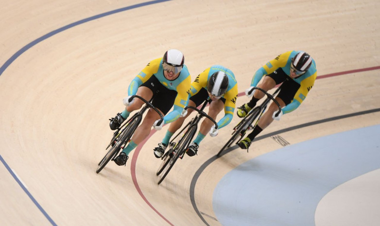 Казахстанцы заняли 16-е место в командном спринте на ЧМ по велотреку