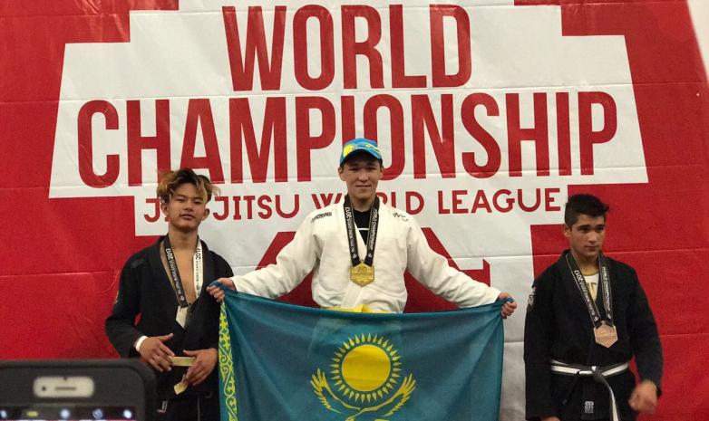 Мухамедияр Кудайкулов стал чемпионом Jiu-Jitsu World League