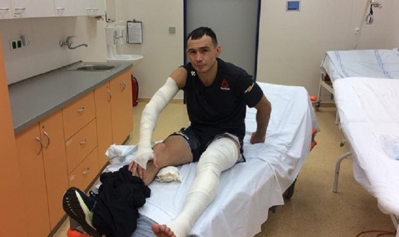 Дамир Исмагулов попал в больницу после второго боя в UFC