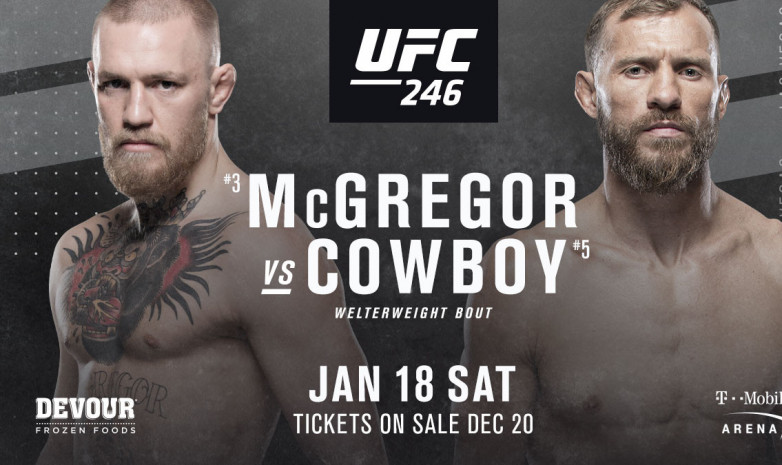 UFC 246: Макгрегор - Сероне. Обратный отсчет
