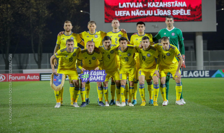 Стартовый состав сборной Казахстана на матч против Андорры