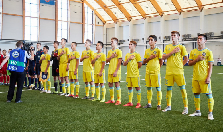 Казахстан 1 разгромно обыграл Кыргызстан U-17 на Кубке Президента РК