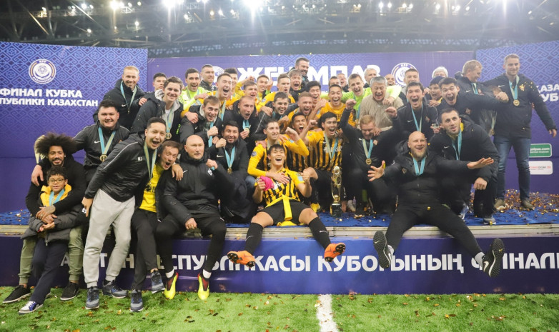 «Кайрат» в девятый раз выиграл Кубок Казахстана