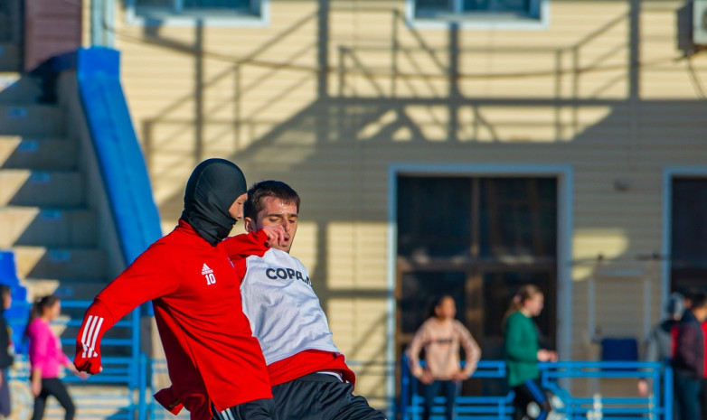 Фоторепортаж с тренировки «Кайсара» в Кызылорде
