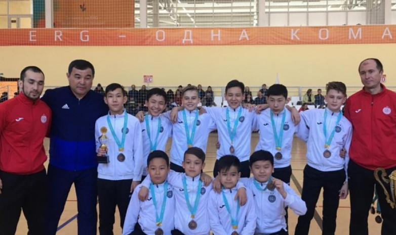 «Кайрат» (U-13) занял третье место в чемпионате Казахстана