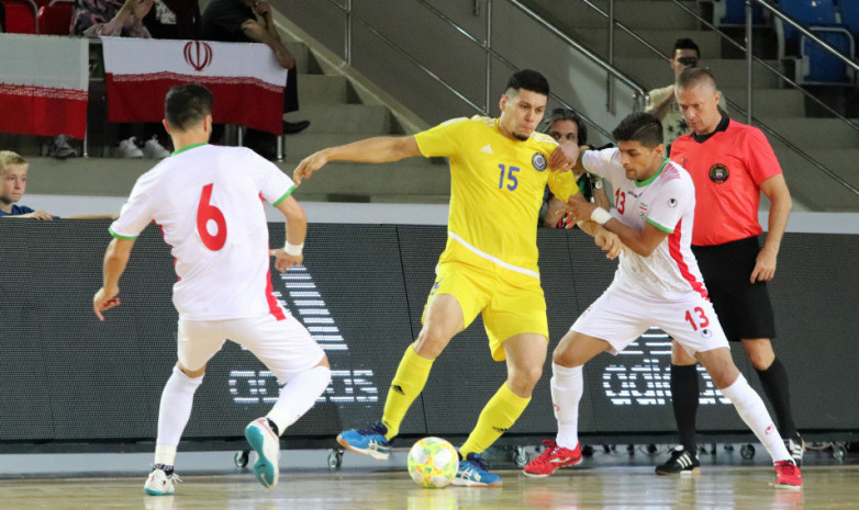 Сборная Казахстана по футзалу сыграла первый матч на «Кубке Каспия»