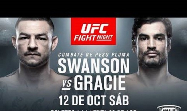 Видео боя Каб Свонсон - Крон Грейси / UFC Fight Night 161