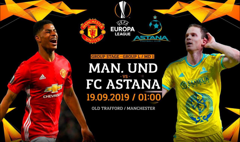 «Манчестер Юнайтед» — «Астана»: Тікелей трансляция