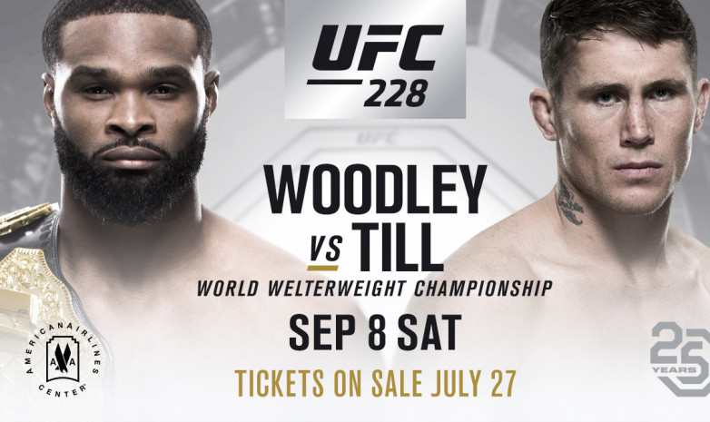 UFC 228: Тайрон Вудли және Даррен Тилл салмақтарын өлшеді (видео)