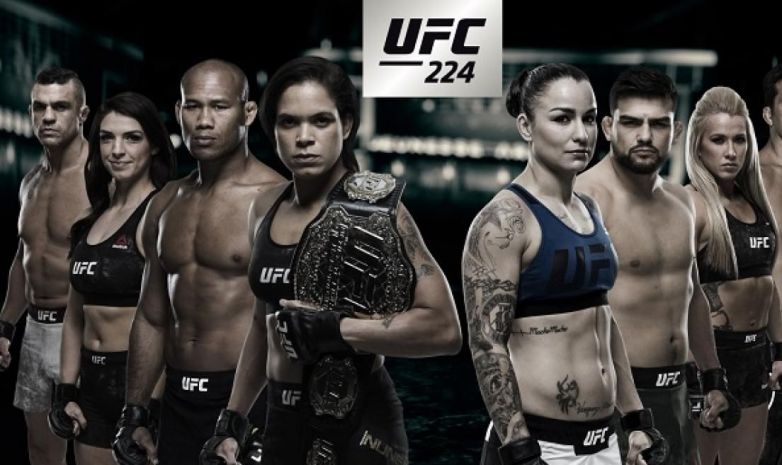 UFC 224 турнирі: Тікелей трансляция