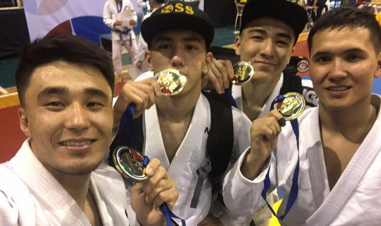 Джиу-джитсудан әлем кубогында 5 қазақстандық спортшы алтын медаль жеңіп алды