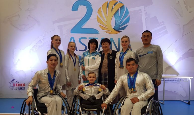 Восточноказахстанцы выиграли награды чемпионата страны по паратанцам