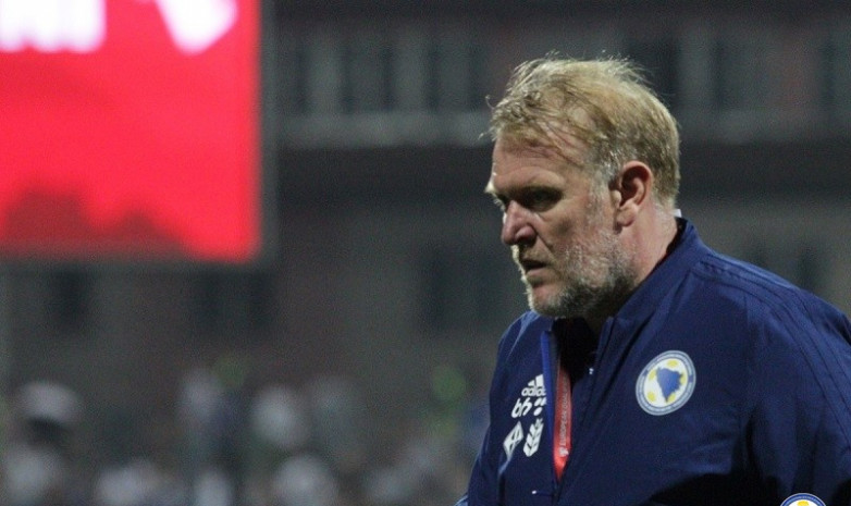 Главный тренер сборной Боснии и Герцеговины подал в отставку после поражения от Армении