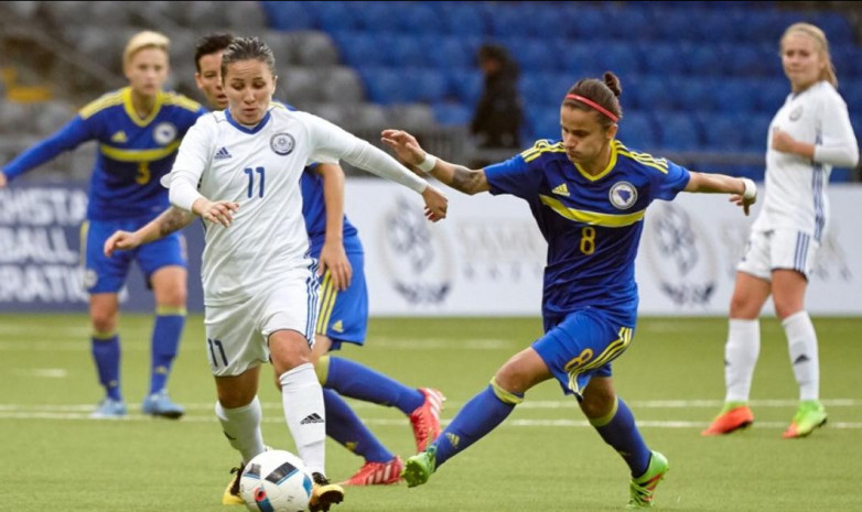 Женская сборная Казахстана разгромно проиграла соперницам из Австрии