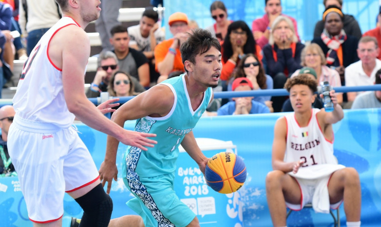 Мужская сборная Казахстана по баскетболу уступила Италии на ЮОИ-2018