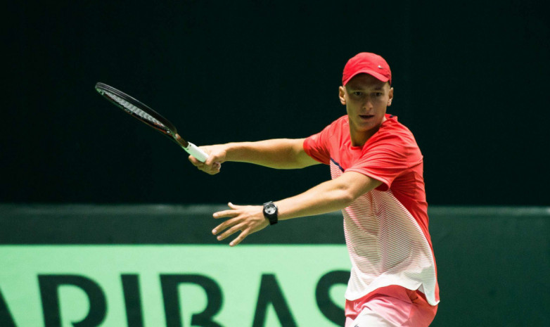 Евсеев в паре с Дубривным вышел в полуфинал турнира ITF в Алматы