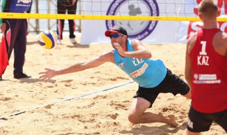 Казахстанские пляжники выиграли первое золото на турнире Мирового тура