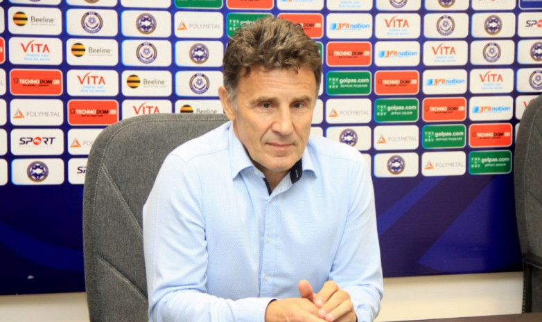 Главный тренер «Тобола» прокомментировал свой дебютный матч против «Жетысу»