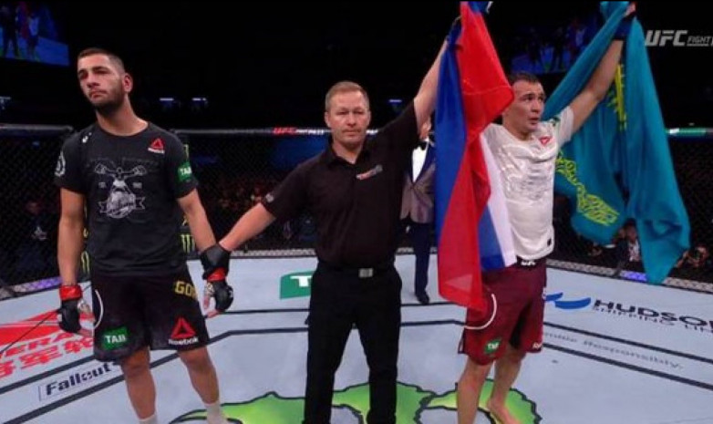 Дамир Исмагулов - о дебюте в UFC: В этот день все узнали, кто такие казахи