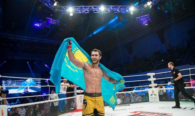 Казахстанский боец посвятил свою победу на турнире M-1 Challenge Денису Тену
