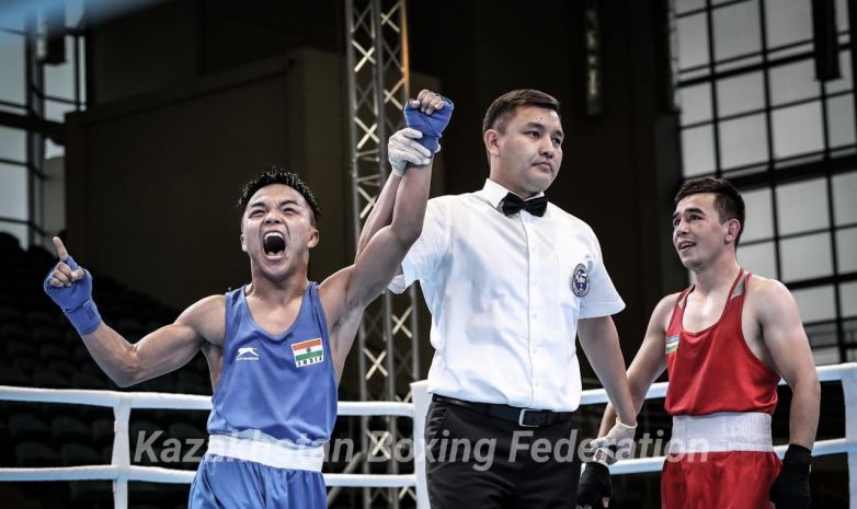 Малоизвестный боксер одержал победу над олимпийским чемпионом на Кубке Президента Казахстана