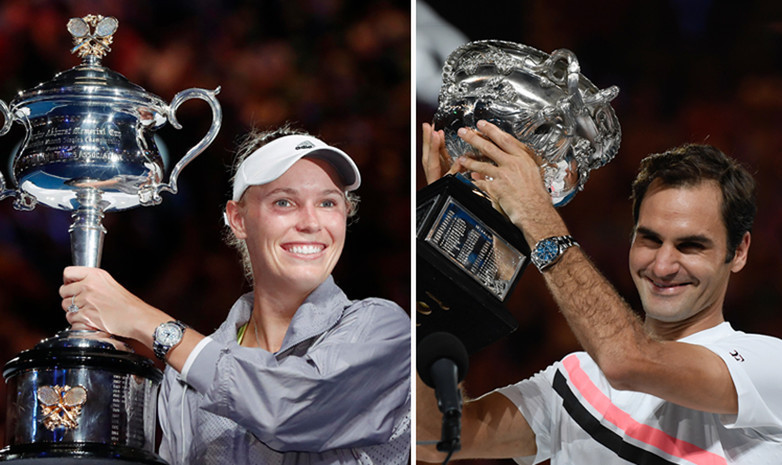 Роджер Федерер и Каролина Возняцки проведут жеребьевку Australian Open